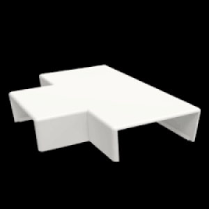 Plastic PVC T Shape Casing Pipe Elbow Cap