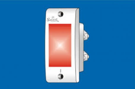 White-Red Electric 6 Amp Indicator Light